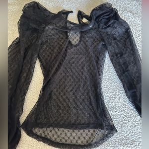 Transparency black top size small